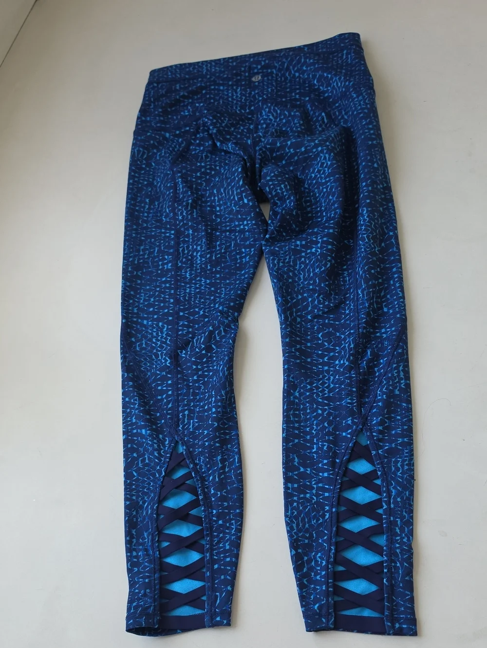 Lululemon Pants Women 8 Blue Pure Practice Pant 25